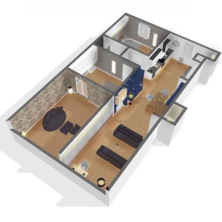 שנטילי Suite Appart Place Versepuy מראה חיצוני תמונה
